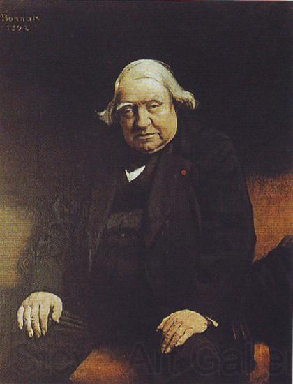 Leon Bonnat Portrait of Ernest Renan, Norge oil painting art
